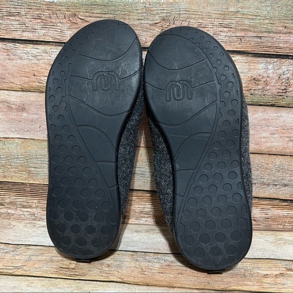 Mahabis Grey Wool Slippers - Picture 5 of 7